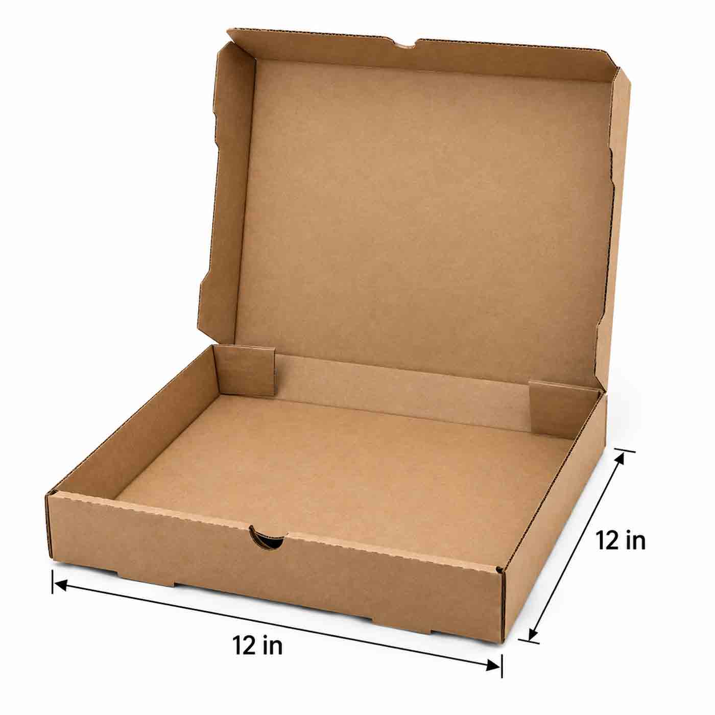 Pizza Box 12" Corrugated 1/50...