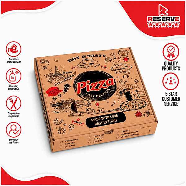 Pizza Box 12" Reserve 1/50 (BVITOTHAI)