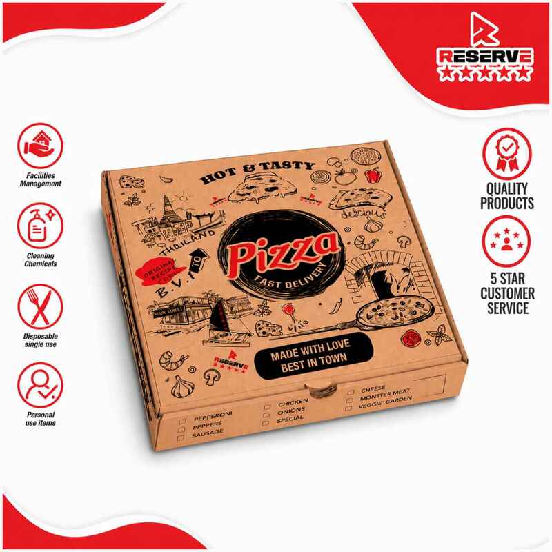 Pizza Box 12" Reserve 1/50 (BVITOTHAI)