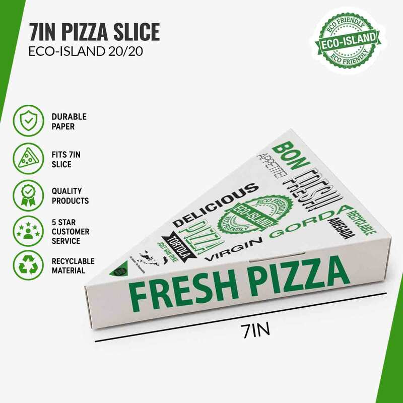 Pizza Slice 7" Eco-Island 20/20