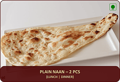 TND - Plain Naan - 2 Pcs