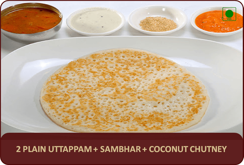 Plain Uttapam - 2 Pcs