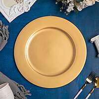 Gold Charger Plate