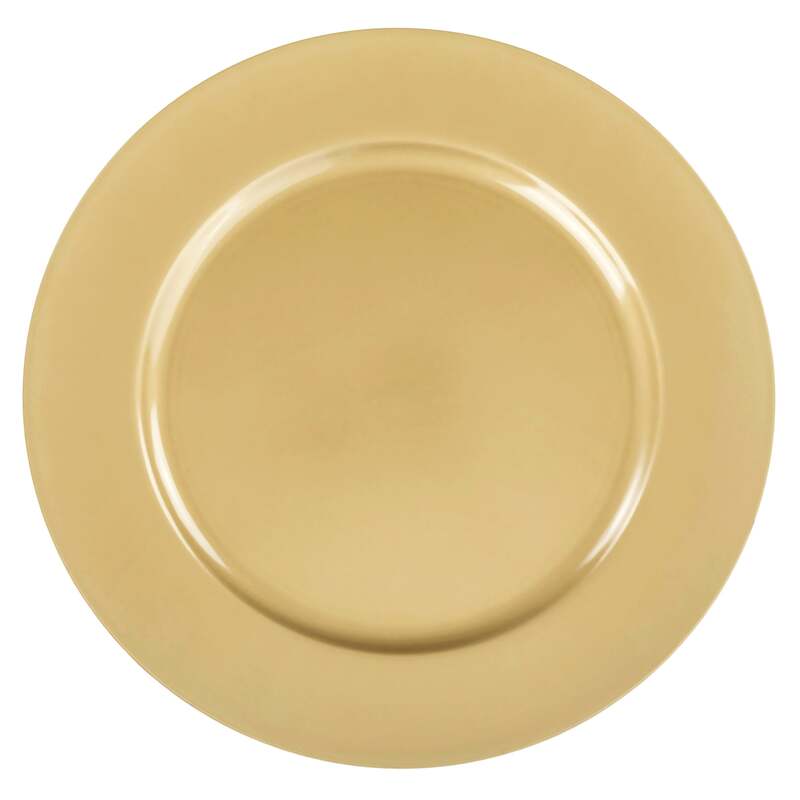 Gold Charger Plate
