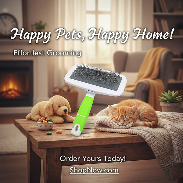 Plastic Brush for Pets