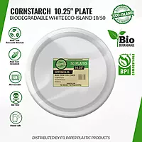 10.25" Plate Eco-Island 10/50