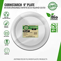 9" Plate Eco-Island 10/50