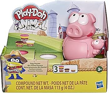 Play-Doh Animal Crew Piggy 3can Playset