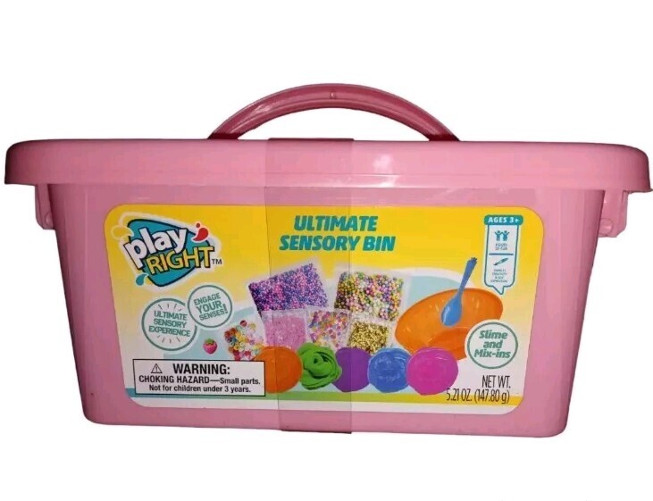 PlayRight Ultimate Sensory Bin - Slime & Mix-Ins