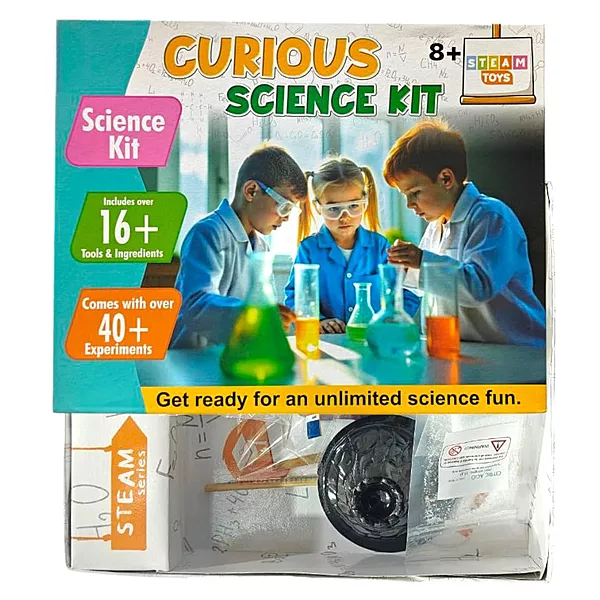 Curious Science Kit for Kids 8+ | 40+ Experiments STEM Learning Educational Toy