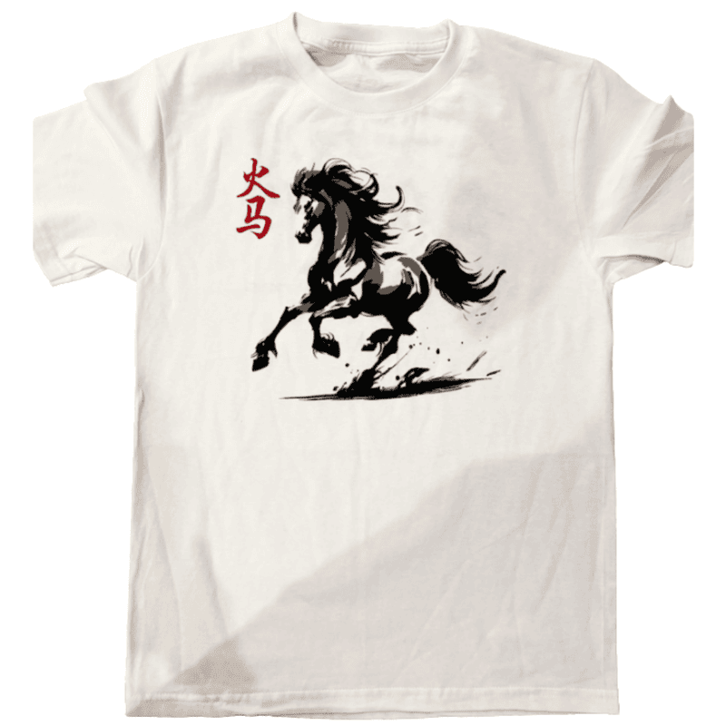 Playera Caballo de Fuego