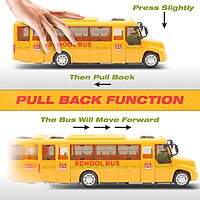 Playo School Bus w/ Light and Sound