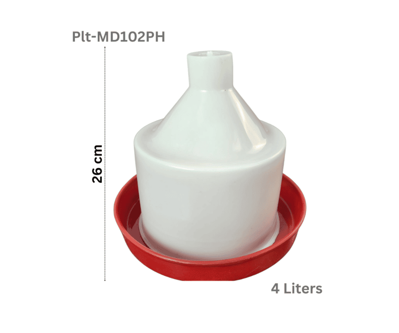 Pars Metalic Manual Drinker 4 Liter for Chicken