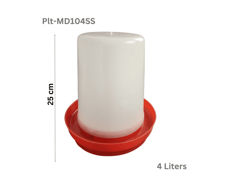 Salem Manual Drinker 4 Liter Short Chicken