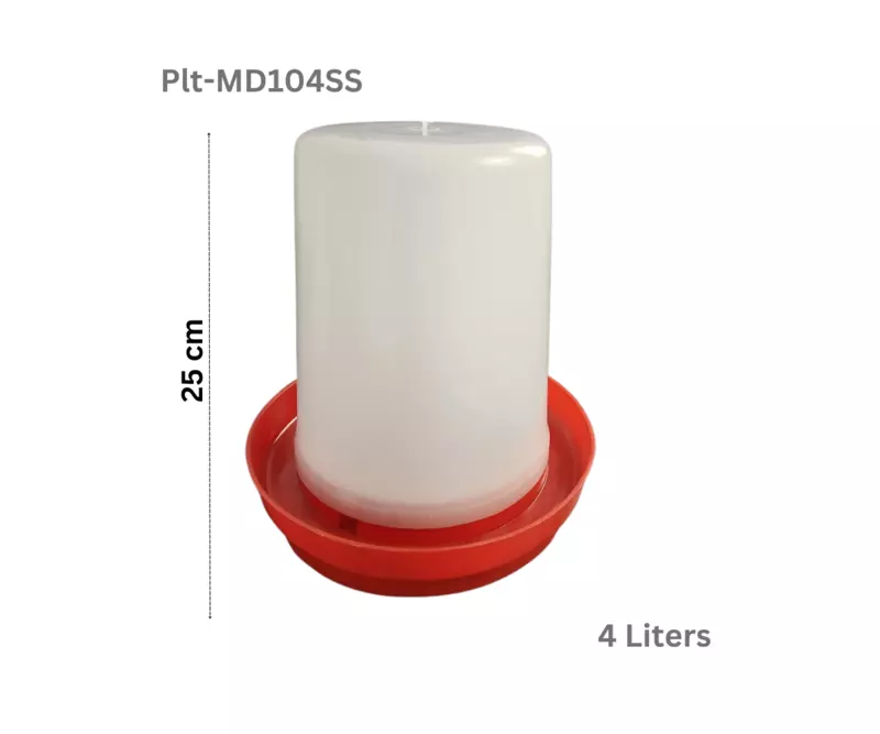 Salem Manual Drinker 4 Liter Short Chicken