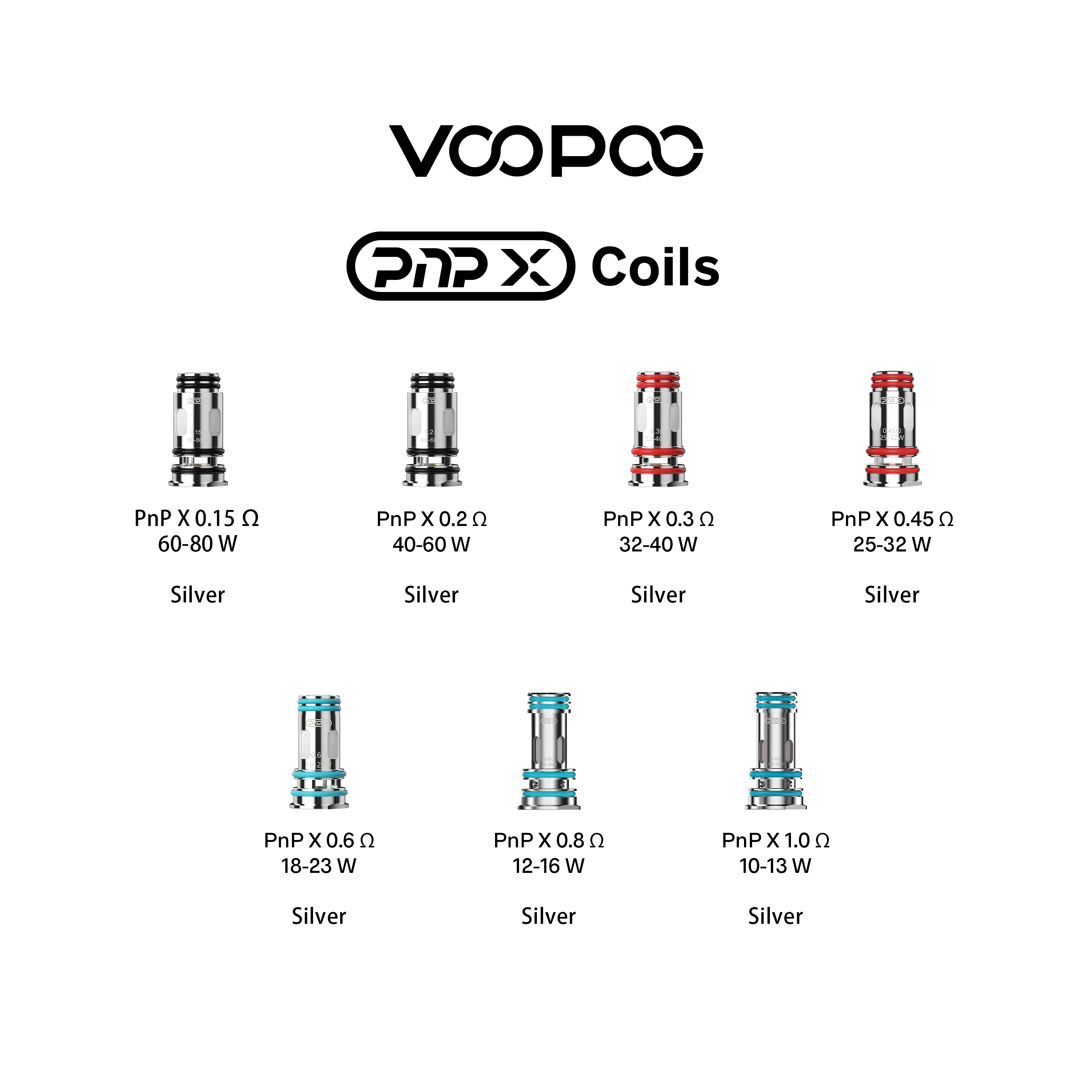Pnp X Coils