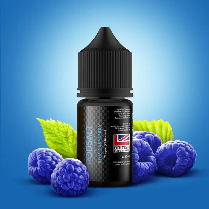 Pod Salt 30ML Salt - Core Blue Raspberry 20MG