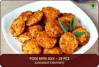 Podi Mini Idly - 18 Pcs Podi Mini Idly - 18 Pcs