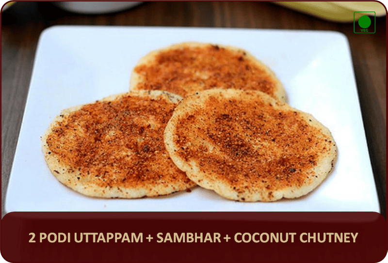 Podi Uttapam - 2 Pcs