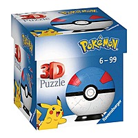 Pokemon Great Ball 3D Puzzle - 54pcs