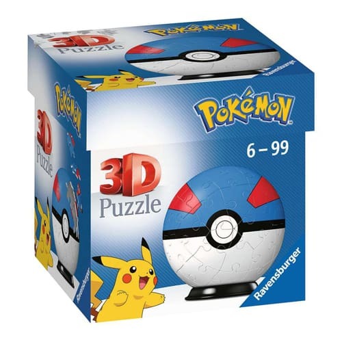 Pokemon Great Ball 3D Puzzle - 54pcs