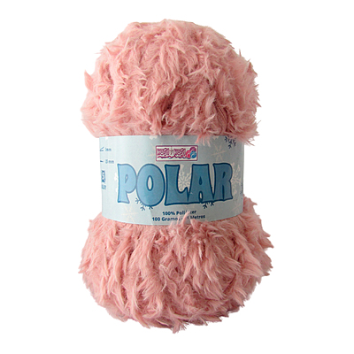 Lana Polar Color 46 Rosado Paquete x 5 Ovillos x 100 Gramos