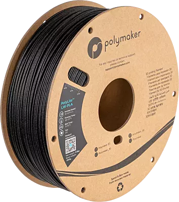 PolyLite LW-PLA(1.75mm, 800g) Black