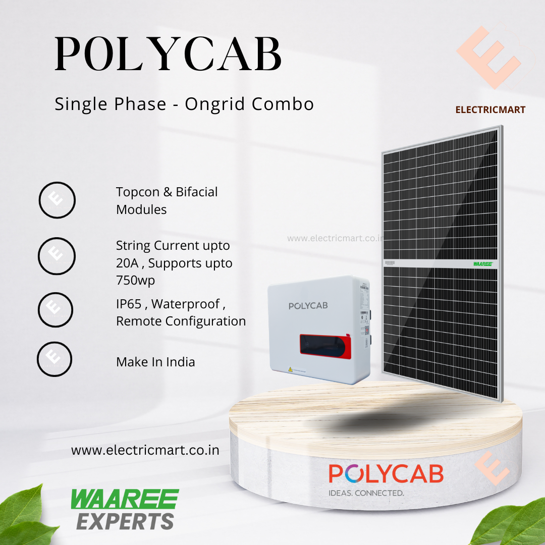 3.6KW ON GRID SYSTEM  -  STRING INVERTER