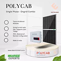 2 KW ON GRID SOLAR COMBO KIT - STRING INVERTER AND TOPCON PANEL