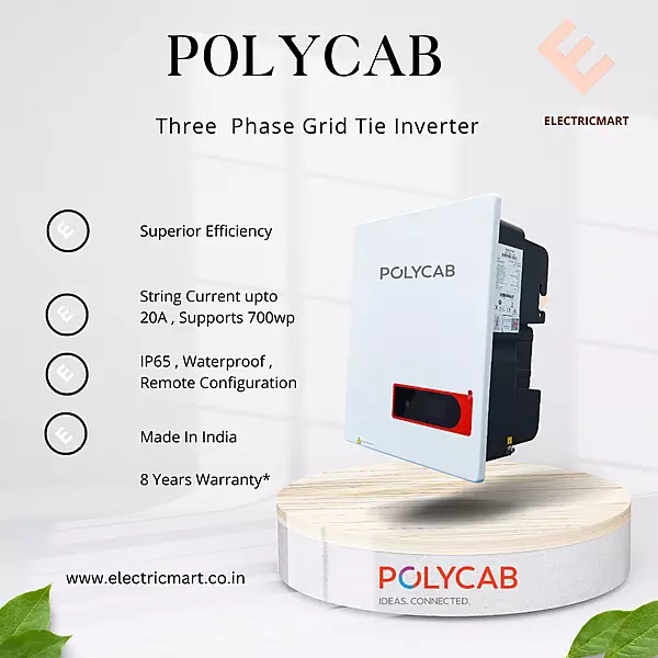 Polycab 6KW - 3Phase Ongrid Inverter