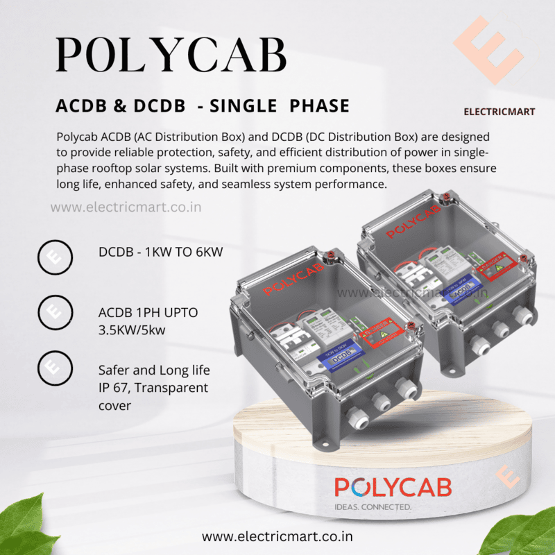 SOLAR BOS 1 - 3KW SINGLE PHASE SET