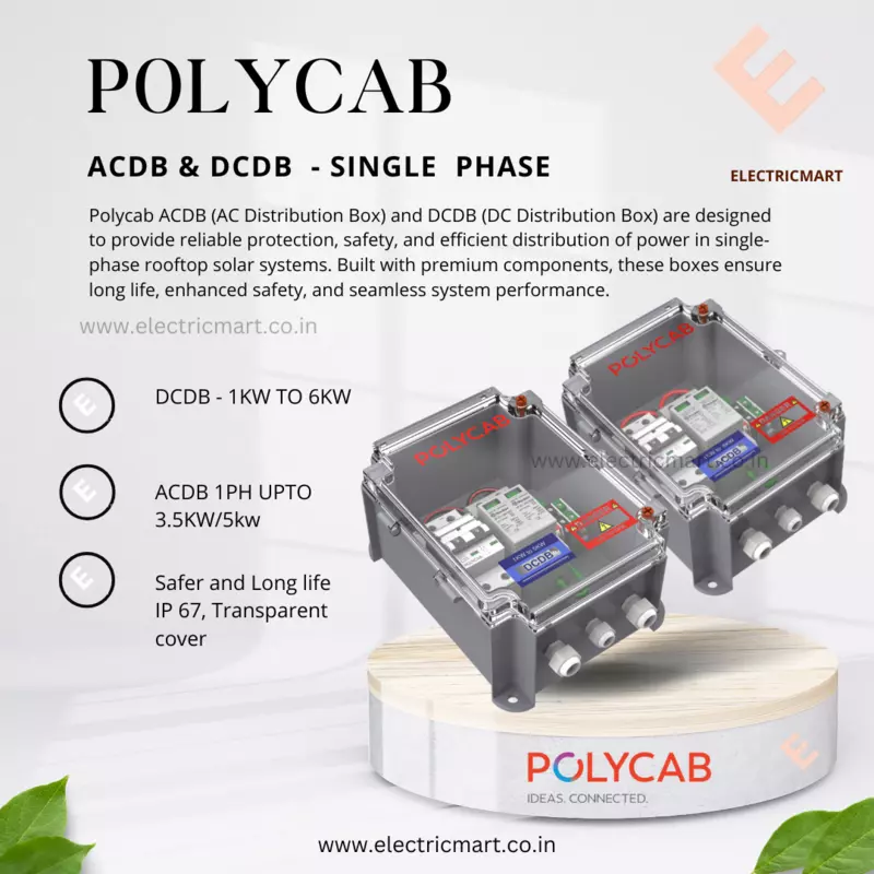 SOLAR BOS 1 - 3KW SINGLE PHASE SET