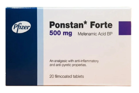 Ponstan Forte Tablets 500mg 20's
