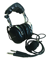 POOLEYS Aviation Headset - Dual Plug - Passive + FREE Headset Bag + FREE Accessories