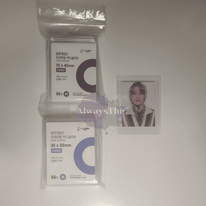 Popcorn 35x45 H 38x40 H Double Sleeved