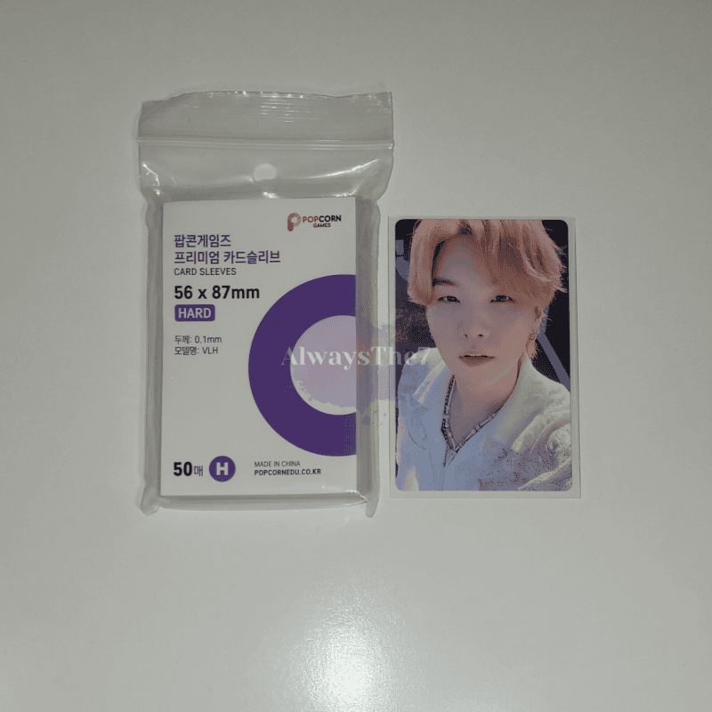 Popcorn Card Sleeves 56x87 mm Hard