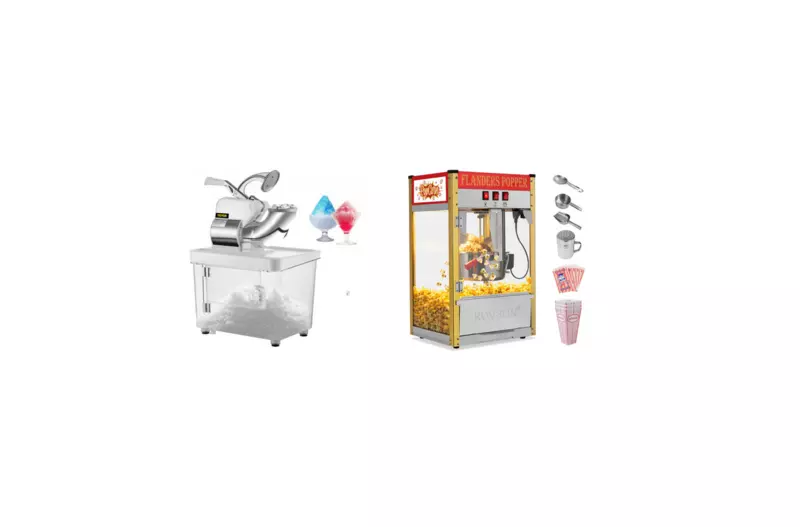 Machine Popcorn & Snow-cone rental / Alquiler de máquinas de palomitas de maíz y cono de nieve