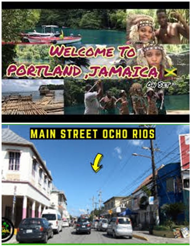 From Portland Area -Main Street Ocho Rios ( Round Trip)