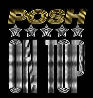 Posh On Top Rhinestone Tee Posh On Top Rhinestone Tee