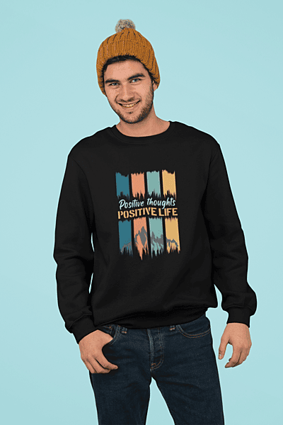 Men's Positive Thoughts Sweater