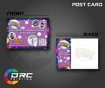 Post Cards 5x7 (Includes Design) Post Cards 5x7 (Includes Design)