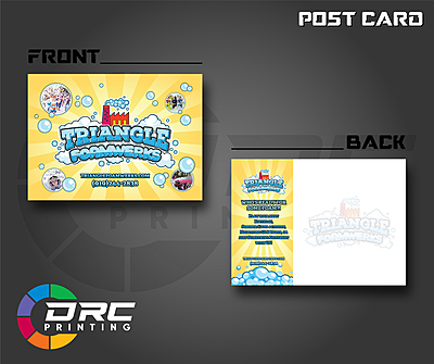 Post Cards 5x7 (Includes Design) Post Cards 5x7 (Includes Design)