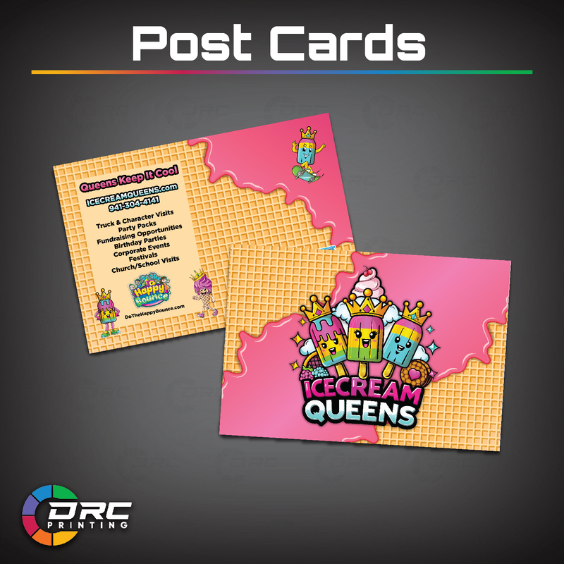 Post Cards 5x7 (Includes Design) Post Cards 5x7 (Includes Design)