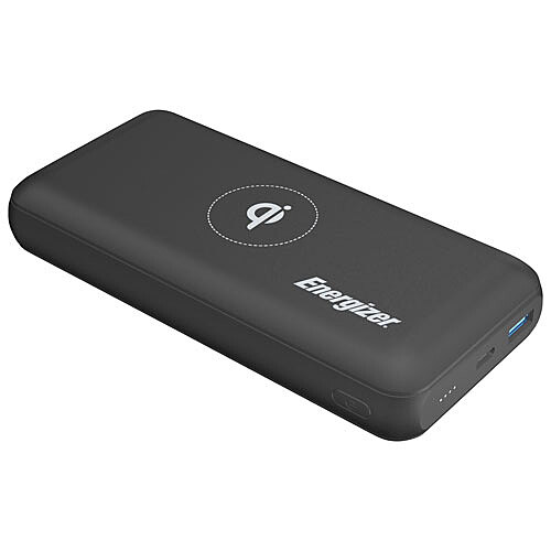 Power Bank 20000 mAh USB-A/USB-C QE20007PQ Avec Qi Charger Energizer Noir