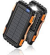 Power Bank SOLAR CHARGER AND FASHLIGHT Boite Ouverte