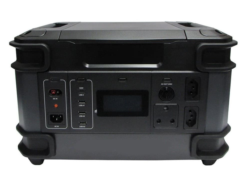 2400W Mecer Portable Power Station c/w 1734Wh Lithium Battery