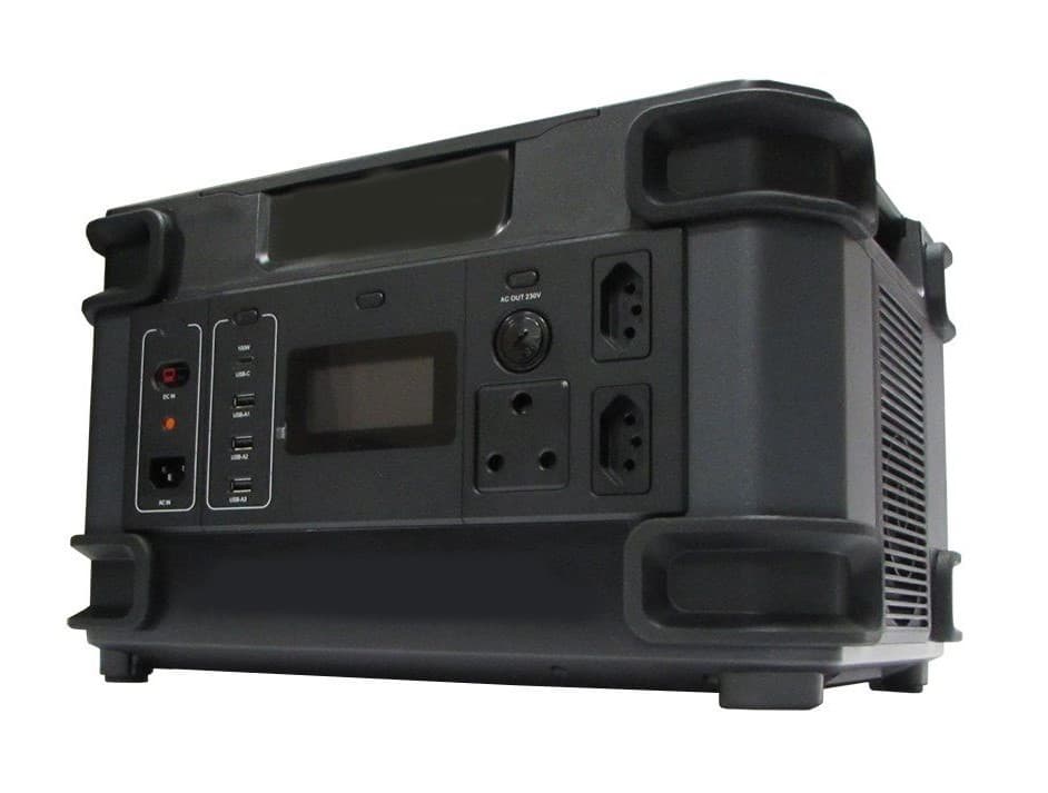 2400W Mecer Portable Power Station c/w 1734Wh Lithium Battery