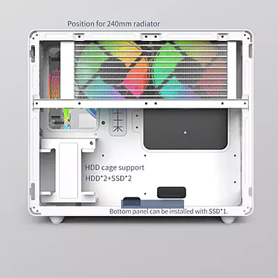 Power X Cabinet With Smps V300 White