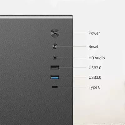 Power X Cabinet With Smps V500 Black Power X Cabinet With Smps V500 Black