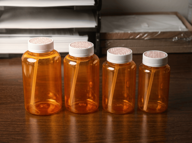 150 Dram Amber Prefer Mega Vials (Packer Bottle) (76 Vials/Case)